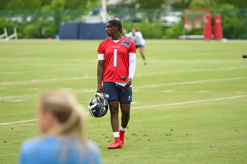 Tennessee Titans QB Cam Ward.Steve Roberts-Imagn Images