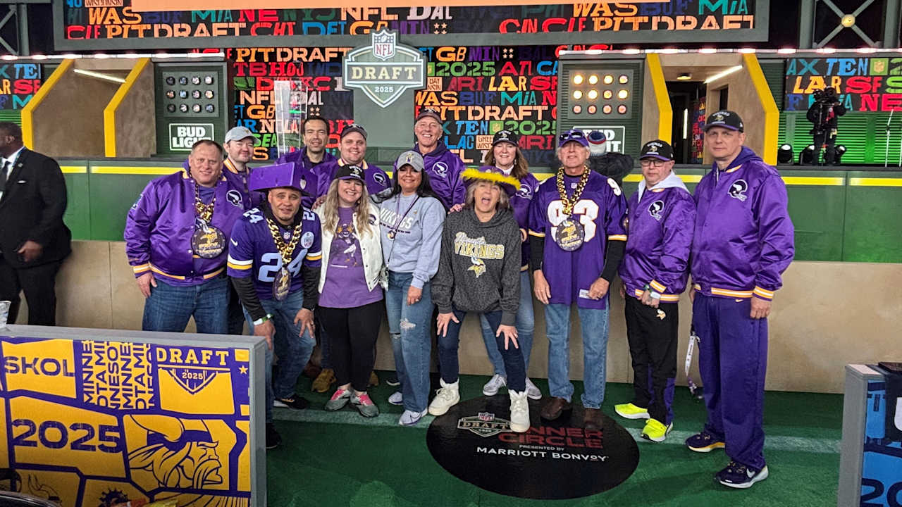 Vikings Season Ticket Members Go Behind-the-Scenes at 2025 NFL Draft