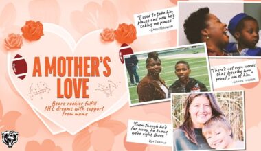 A Mother's Love | Bears rookies fulfill NFL dreams with support from moms 