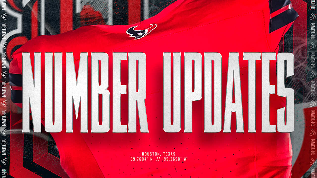 Texans Reveal Jersey Numbers for 2025 Draft Class