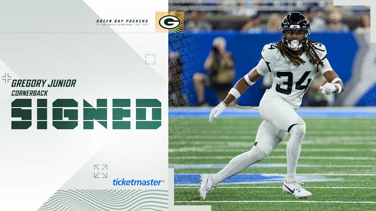 Packers sign CB Gregory Junior 
