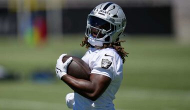 Raiders first-rounder Ashton Jeanty hits rookie minicamp ready to build 'new brotherhood' 