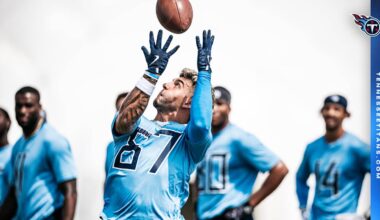 Undrafted WR Xavier Restrepo Aiming to Prove Himself in the NFL, With the Titans