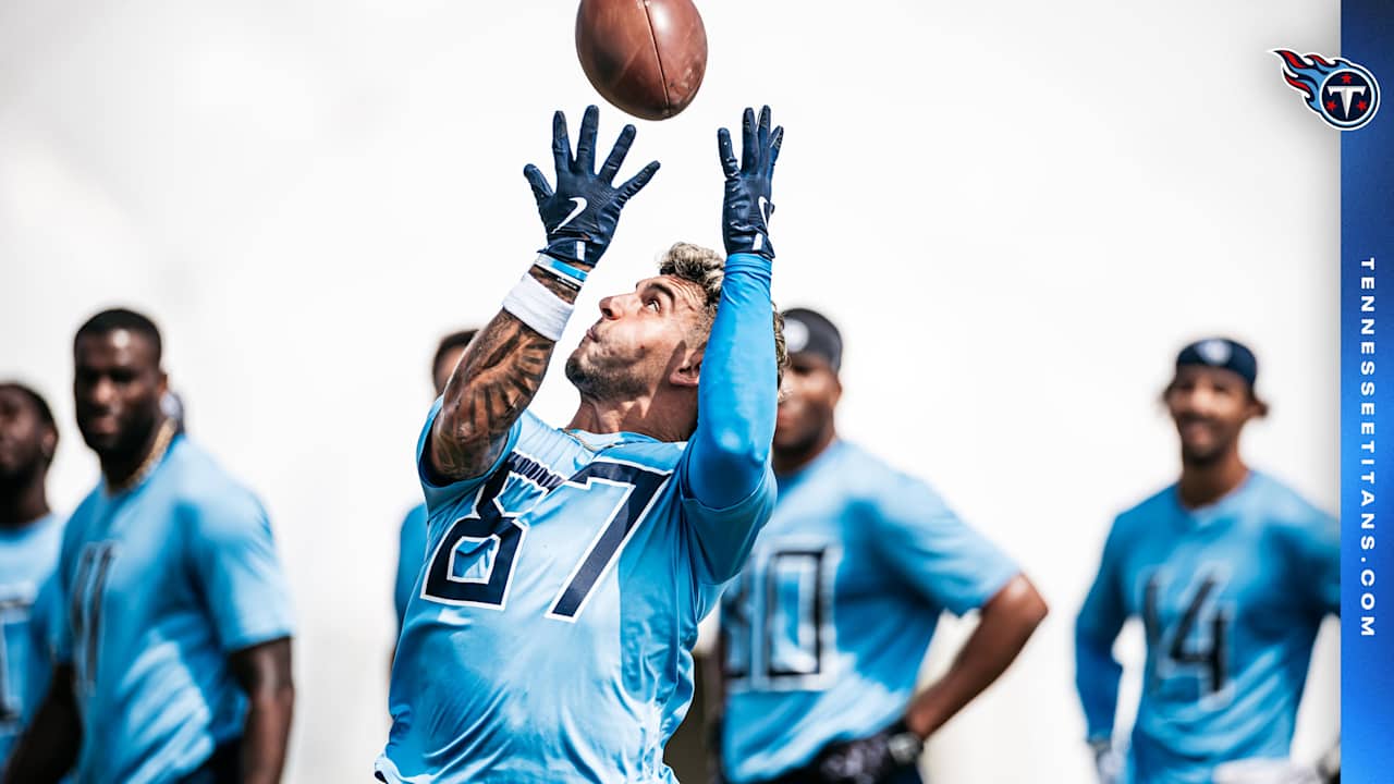 Undrafted WR Xavier Restrepo Aiming to Prove Himself in the NFL, With the Titans