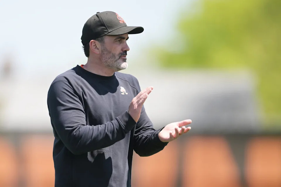 Cleveland Browns head coach Kevin Stefanski.© Ken Blaze-Imagn Images