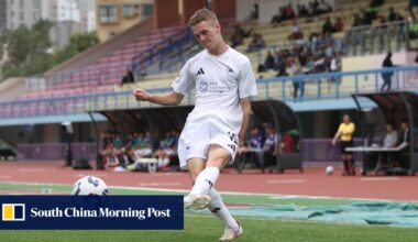 Strictly Come Dancing star’s nephew pirouettes to football in Hong Kong