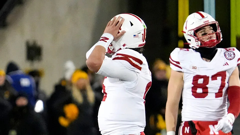 Nebraska QB Dylan Raiola.Julia Hansen&sol;Iowa City Press-Citizen &sol; USA TODAY NETWORK via Imagn Images