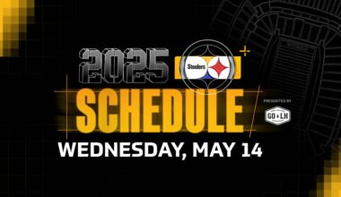 Steelers 2025 schedule will be released on Wednesday
