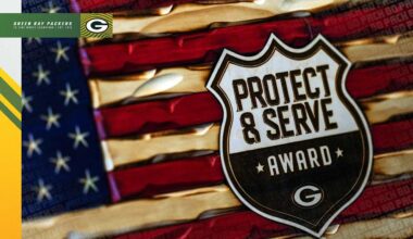 Packers honor recipients of Protect & Serve Award
