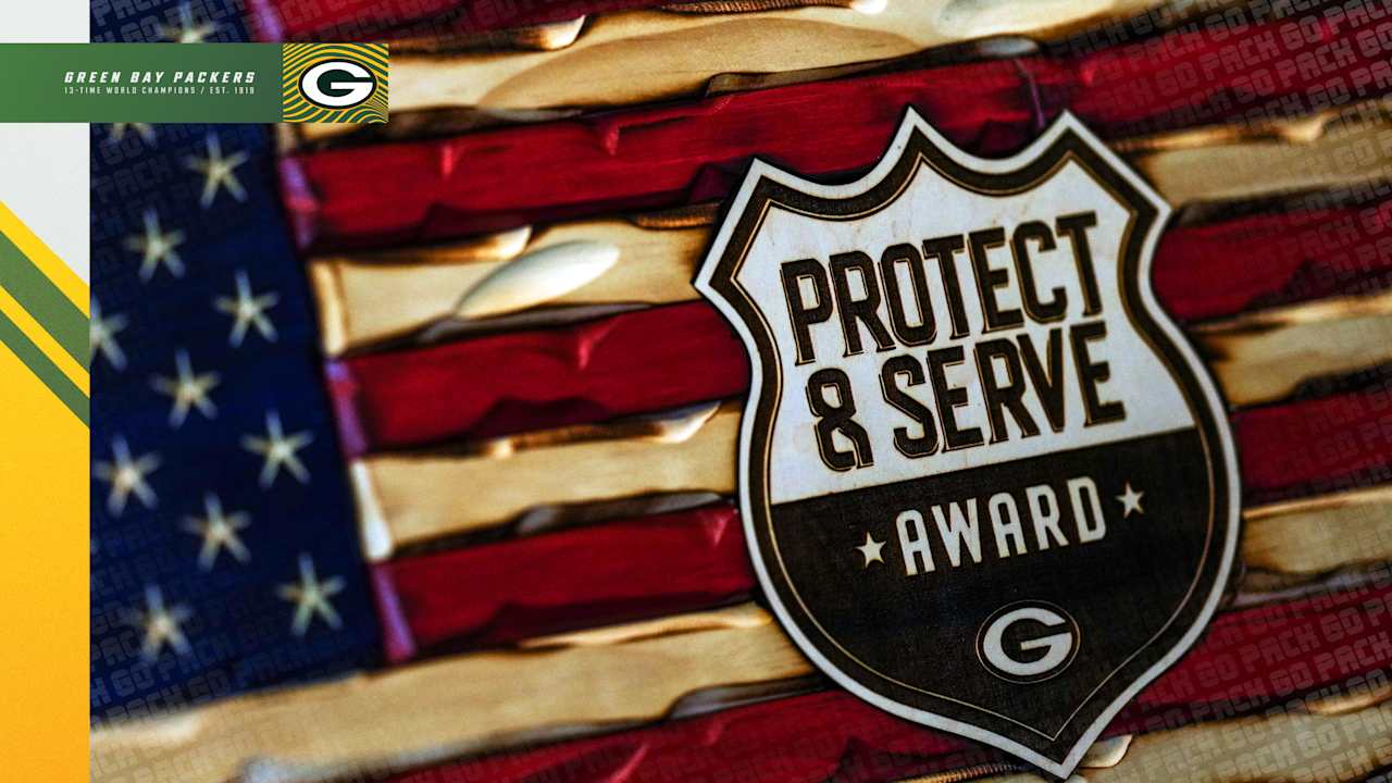 Packers honor recipients of Protect & Serve Award