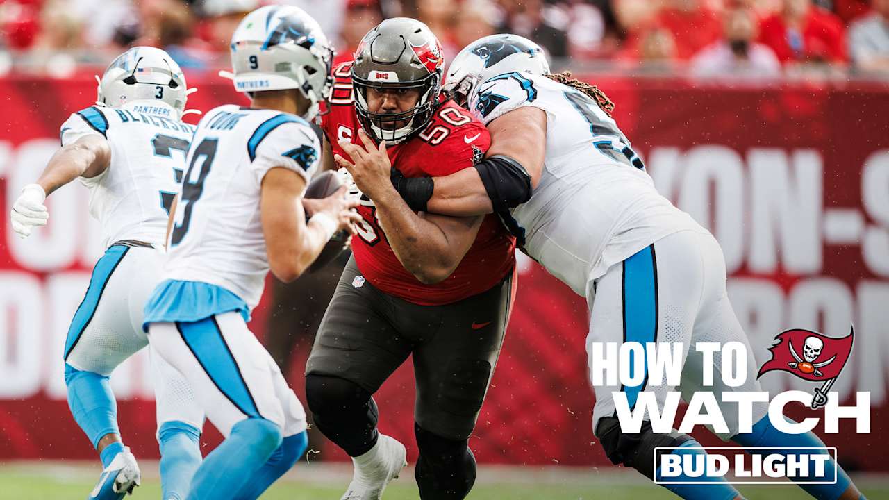How to Watch, Listen, Stream Panthers at Buccaneers