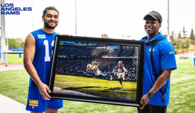 'Air Puka' action shot wins photograph of the year NFL Hall of Fame