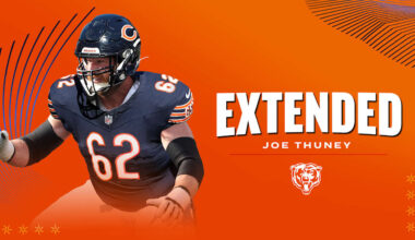 Chicago Bears sign OL Joe Thuney to two-year extension