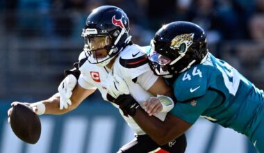 Takeaways, full list of games for Colts, Jaguars, Texans, Titans