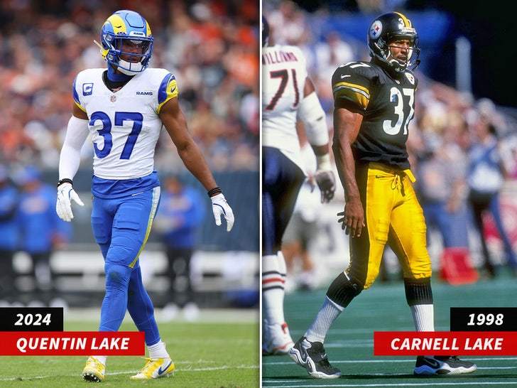 quentin lake carnell lake rams steelers split sub getty swipe