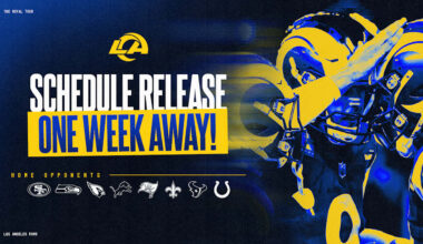 Rams’ 2025 schedule reveal one week away