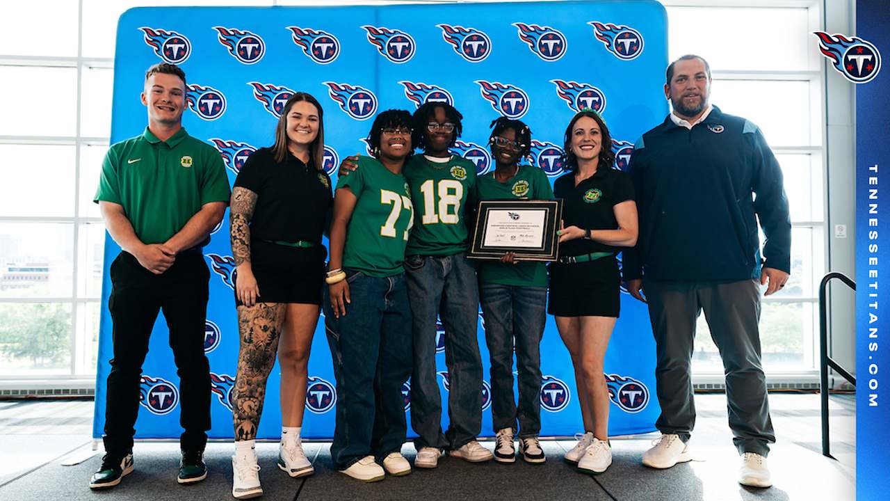 Titans Distribute Grants to Over 30 Local Youth Football Programs