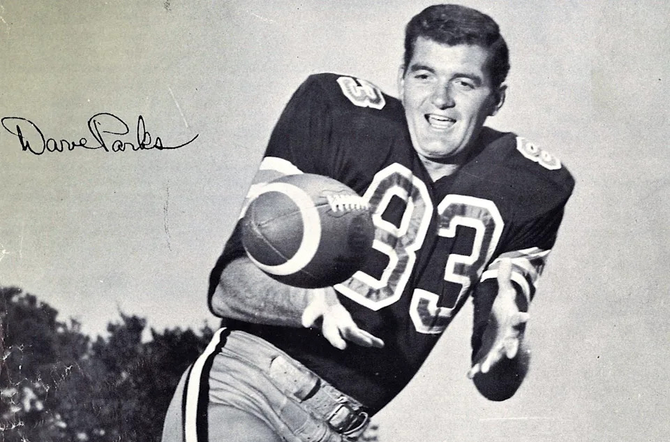 Dave Parks played for the New Orleans Saints after four years with the San Francisco 49ers. The Abilene High grad, who died last week at 77, played 10 seasons in the NFL.

Reporter-News files, Abilene Reporter-News via Imagn Content Services, LLC