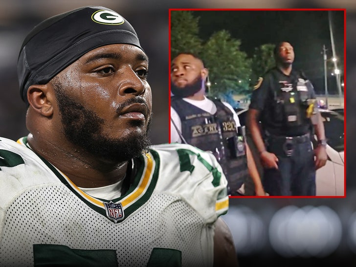 Elgton Jenkins packers police main getty composite