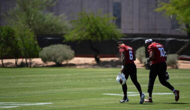 Cardinals S Budda Baker admitted he used to get angry about youthful mistakes by secondary, but he has matured past that
