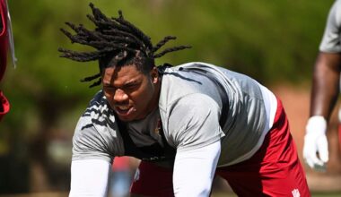 Arizona Cardinals have 2025 rookie minicamp with first-round pick Walter Nolen III
