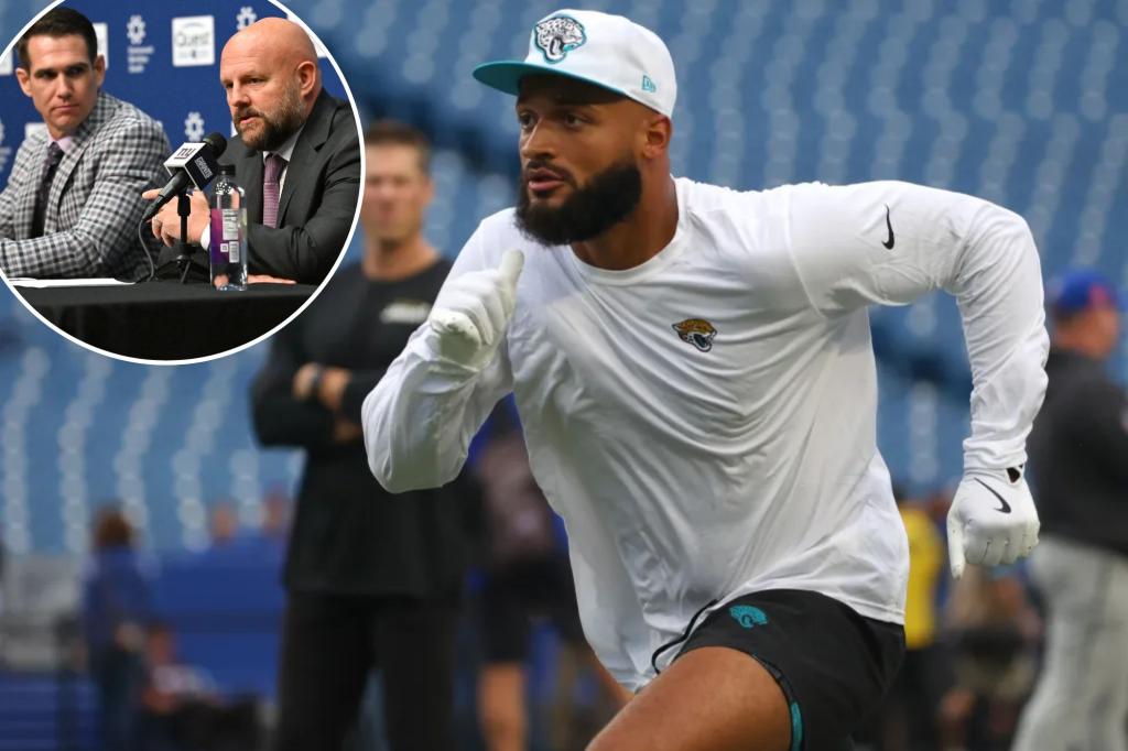 Giants could offer redemption for Gabe Davis as Jaguars dump receiver