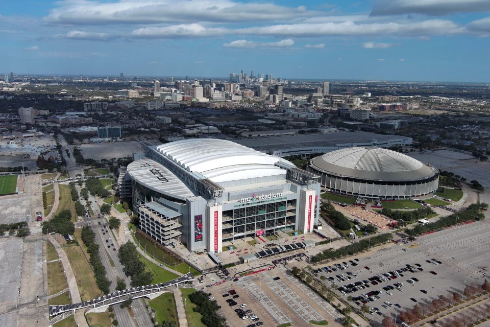 NRG Stadium sits right next door to the abandoned arena