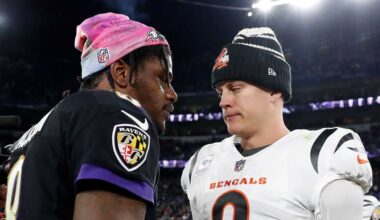 Bengals to play Ravens on Thanksgiving night; 3 more primetime games scheduled