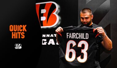 Dylan Fairchild Has A Leg Up As Bengals Rookies Hit Field