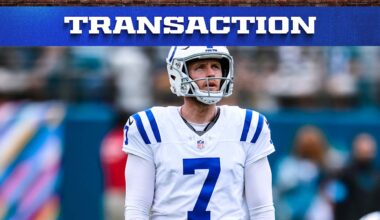 Colts release K Matt Gay