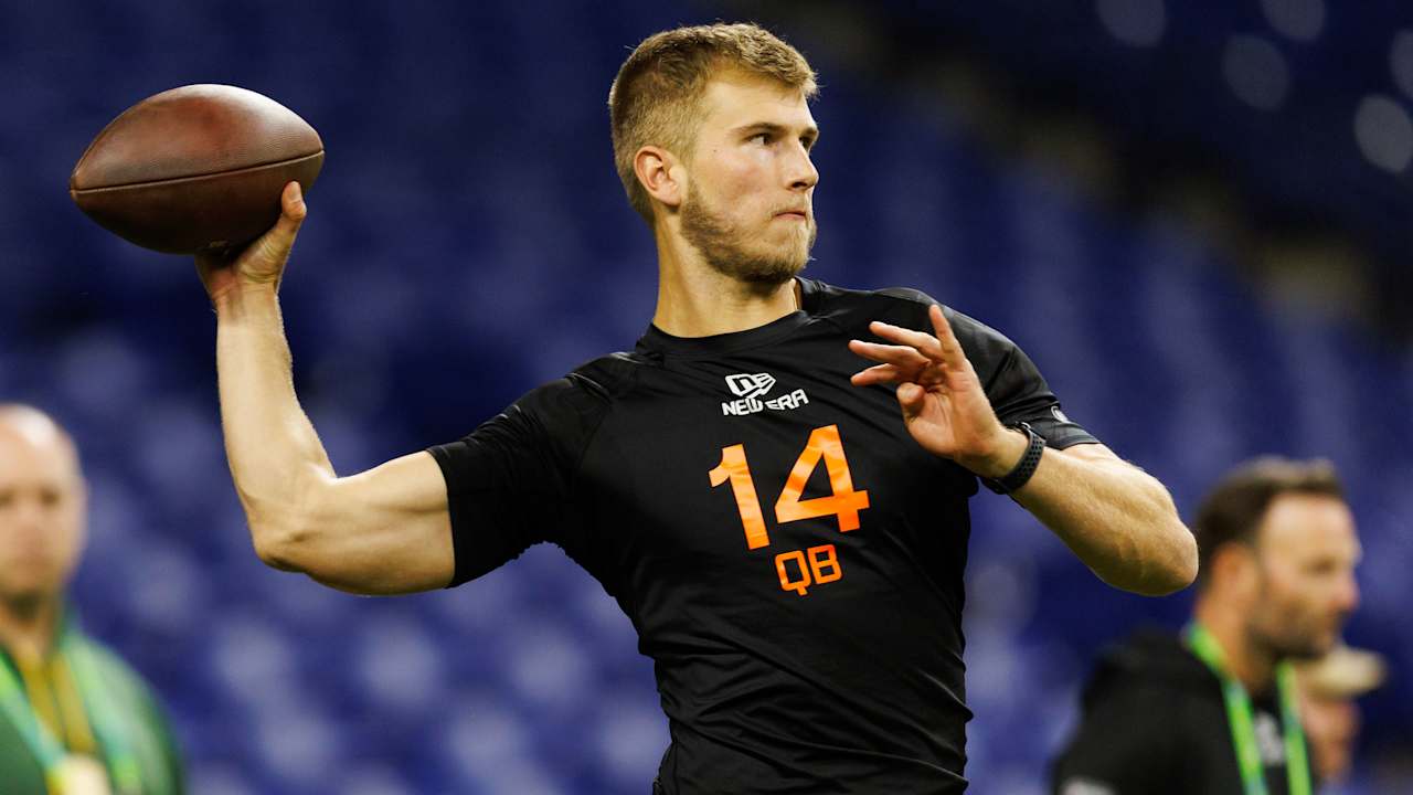 Saints select Louisville QB Tyler Shough in Round 2 with Derek Carr's status uncertain