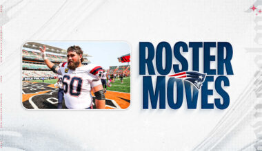 Patriots Release Center David Andrews