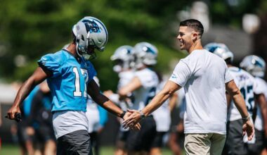 3 takeaways from the first day of Panthers rookie minicamp