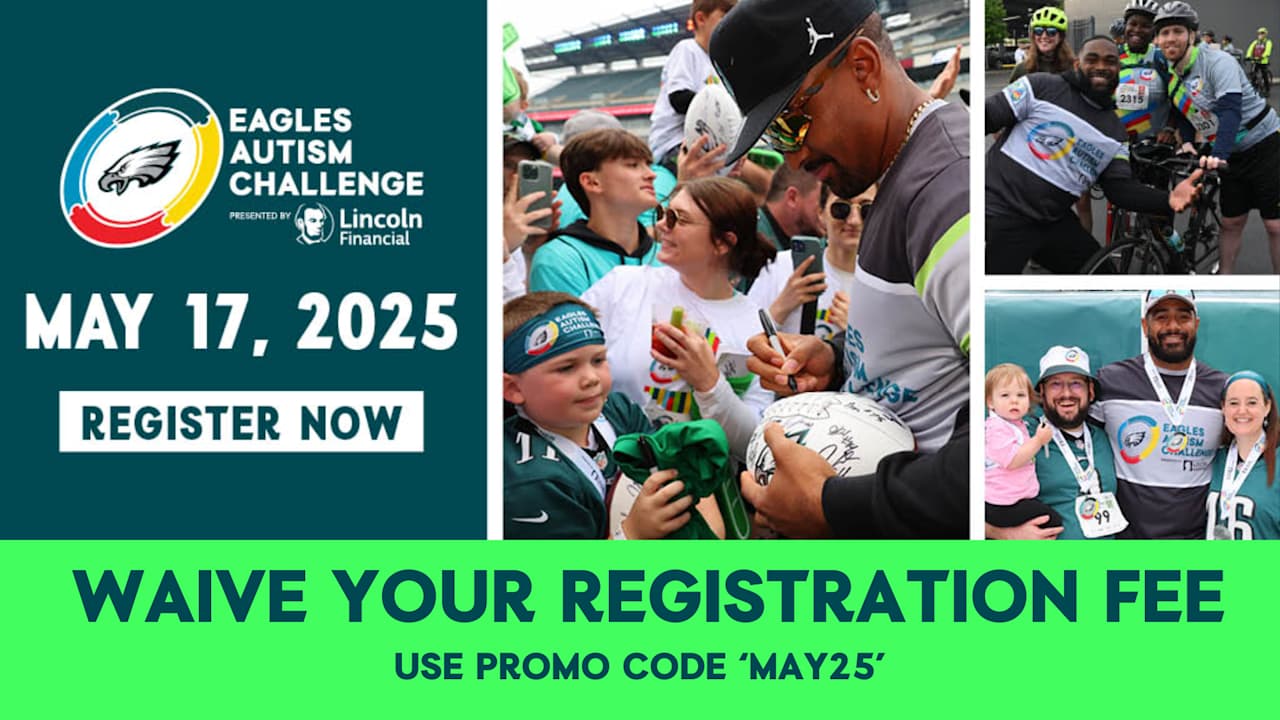 Eagles Autism Foundation launches 'The Final Countdown to EAC Matching Gift'