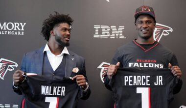 First-round picks Walker and Pearce headline Falcons’ rookie minicamp and revamped pass rush – WSB-TV Channel 2