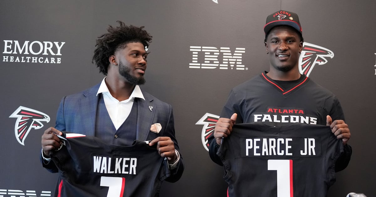 First-round picks Walker and Pearce headline Falcons’ rookie minicamp and revamped pass rush – WSB-TV Channel 2