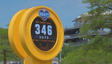 City of Pittsburgh works to complete projects as NFL Draft countdown clock is unveiled
