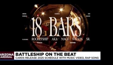 Arizona Cardinals' music video with Mack Wilson going viral