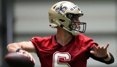 New Orleans Saints rookie quarterback Tyler Shough even-keeled in wake of Derek Carr retirement