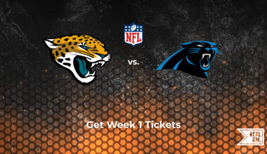Week 1: Jaguars vs. Panthers Tickets Available for Sunday, Sept. 7