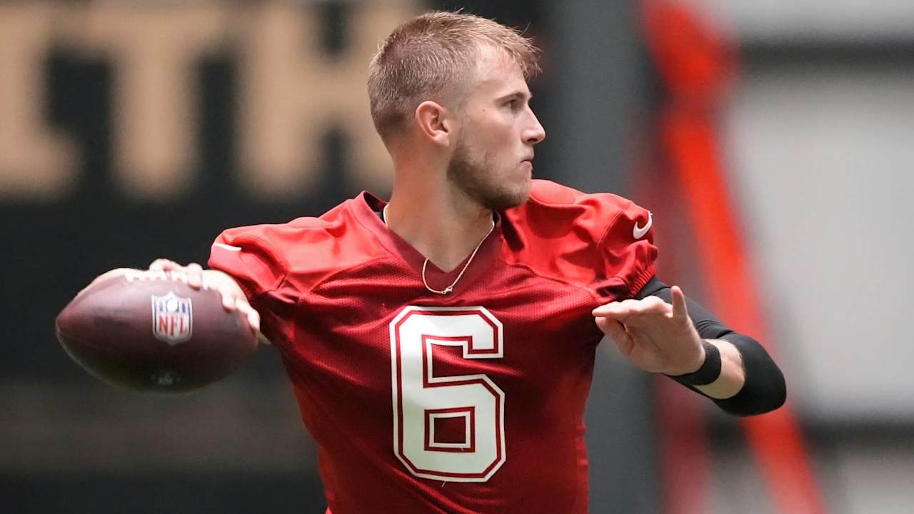 Saints rookie Tyler Shough on QB battle in New Orleans: 'That's all you can ask for is an opportunity' - NFL.com