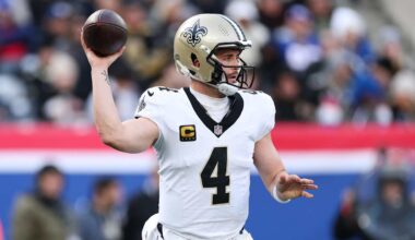 Saints QB Derek Carr dealing with shoulder injury; availability for 2025 in question