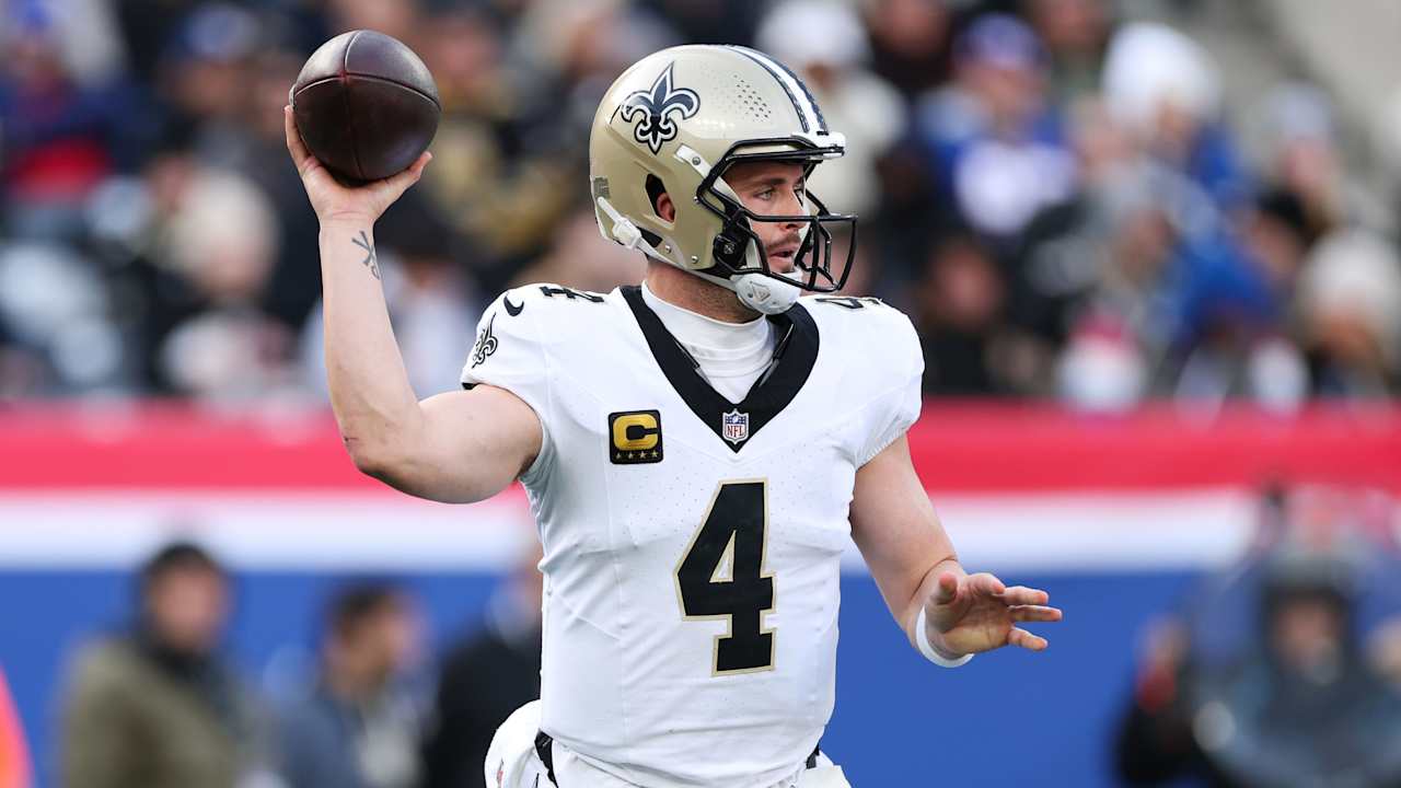 Saints QB Derek Carr dealing with shoulder injury; availability for 2025 in question