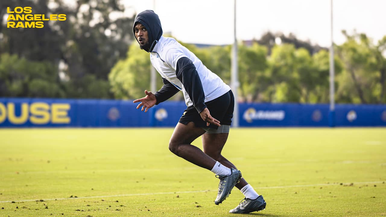Rams safety Kam Curl working to improve speed & agility this offseason with Jamal Liggin's beach and incline training