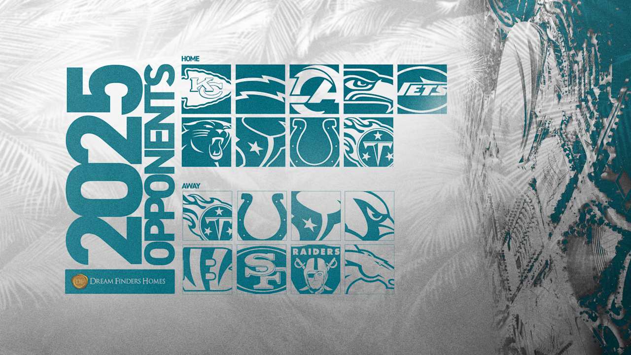 Jaguars 2025 Schedule: Opponents Officially Set