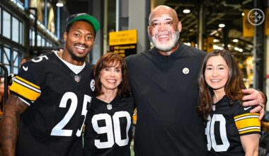 Showing their love, and knowledge, of football