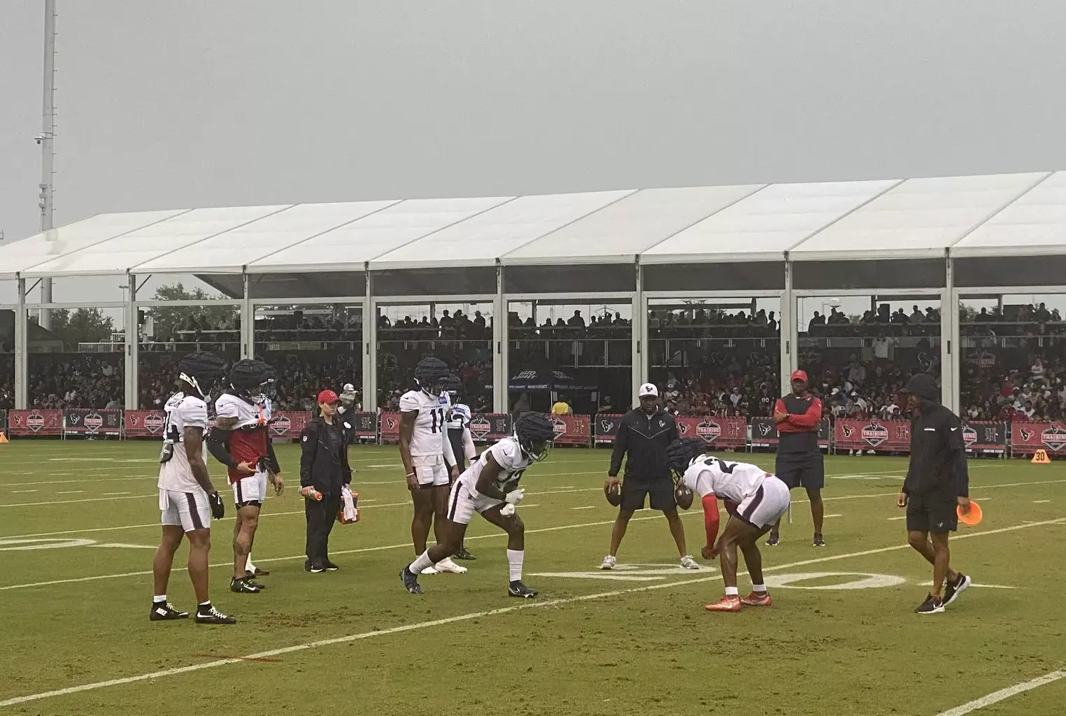 Texans Rookie and Veterans Mixing In This Week at Texans OTA's