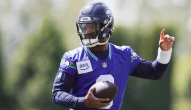 Seahawks rookie QB Jalen Milroe focusing on 'lower-half mechanics' to improve accuracy