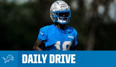 Detroit Lions' Dominic Lovett happy to be reunited with 'big-brother figure' Ennis Rakestraw Jr.