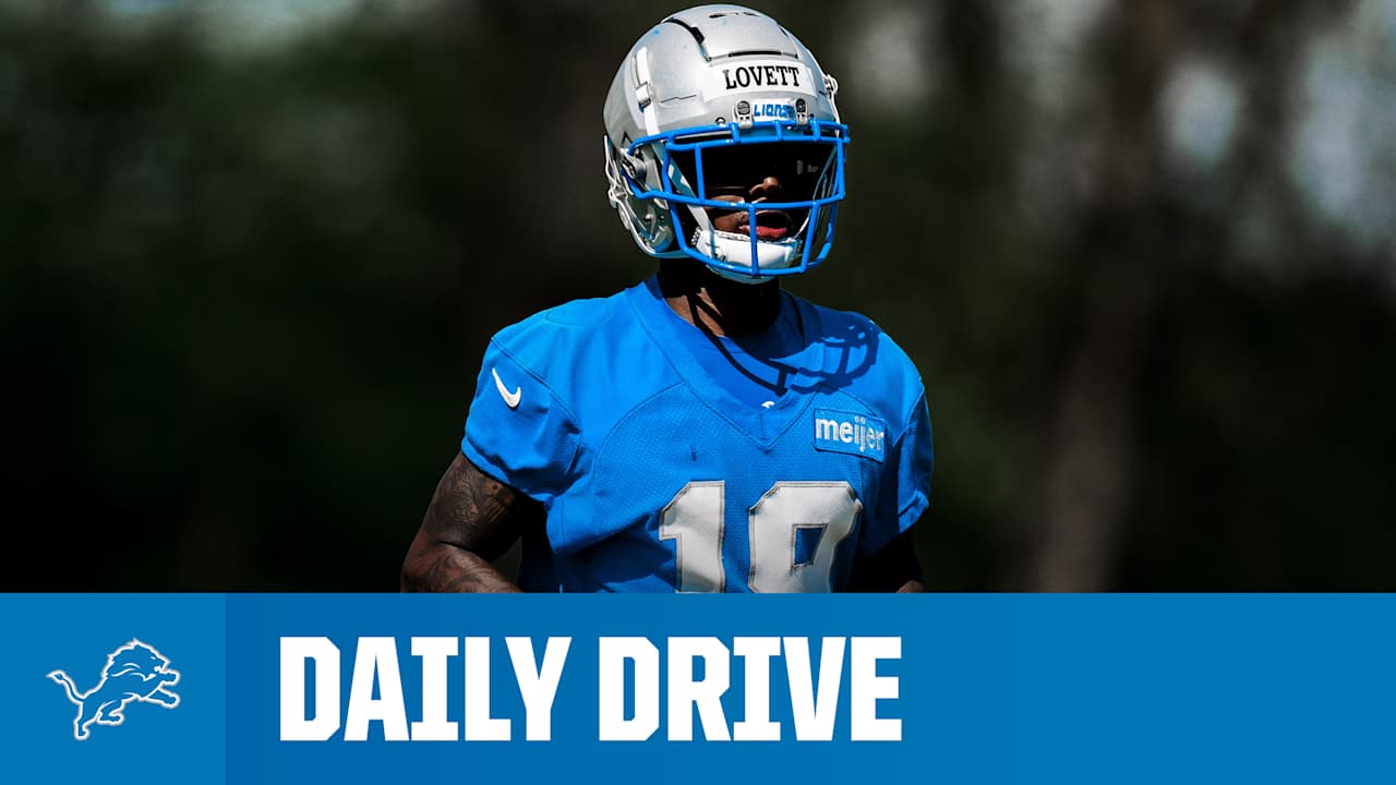 Detroit Lions' Dominic Lovett happy to be reunited with 'big-brother figure' Ennis Rakestraw Jr.